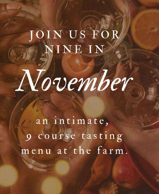 November Chef's table- Nov 22