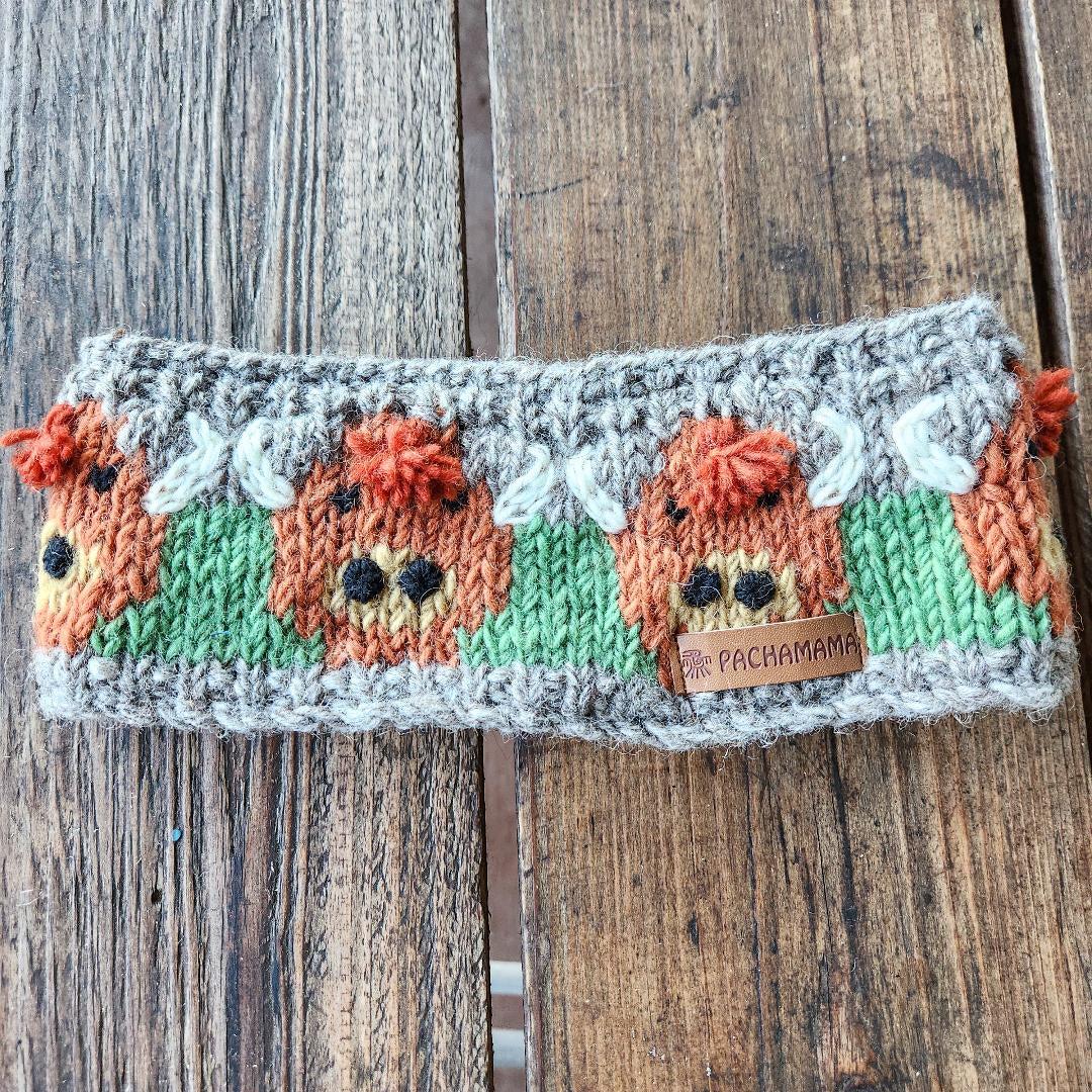 Highland cow headband