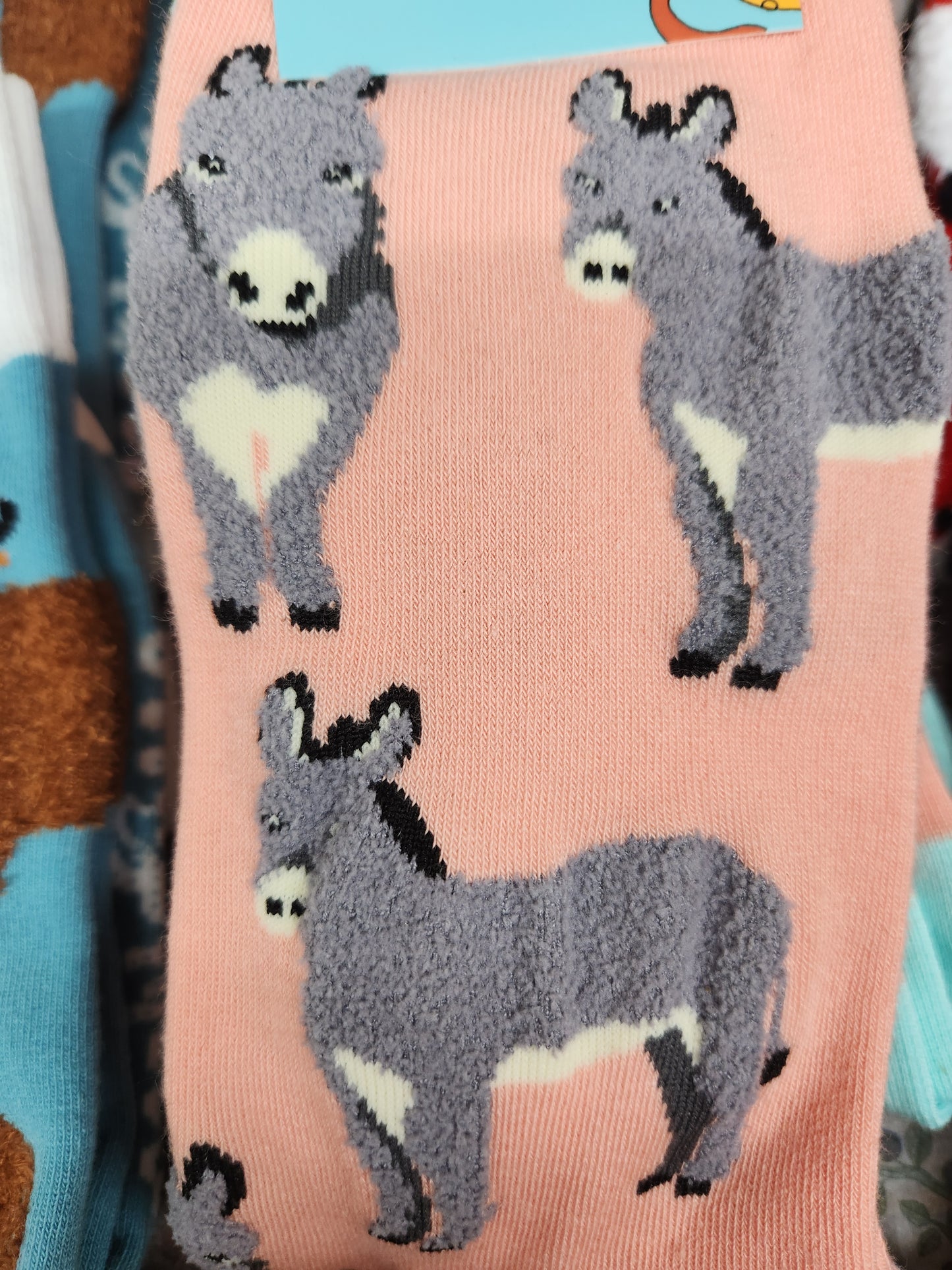 Farm animal socks