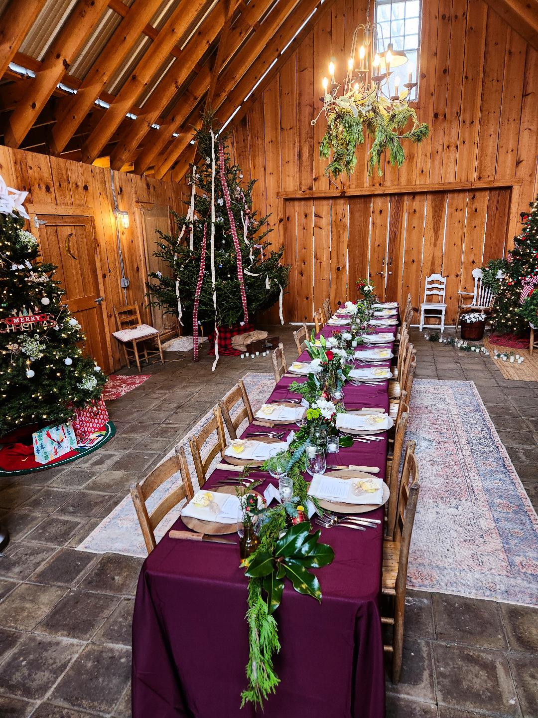 Christmas candlelight Chef's table- DEC 20