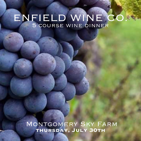 MSF + John Lockwood of Enfield Wine Co. | Thursday, July 30th