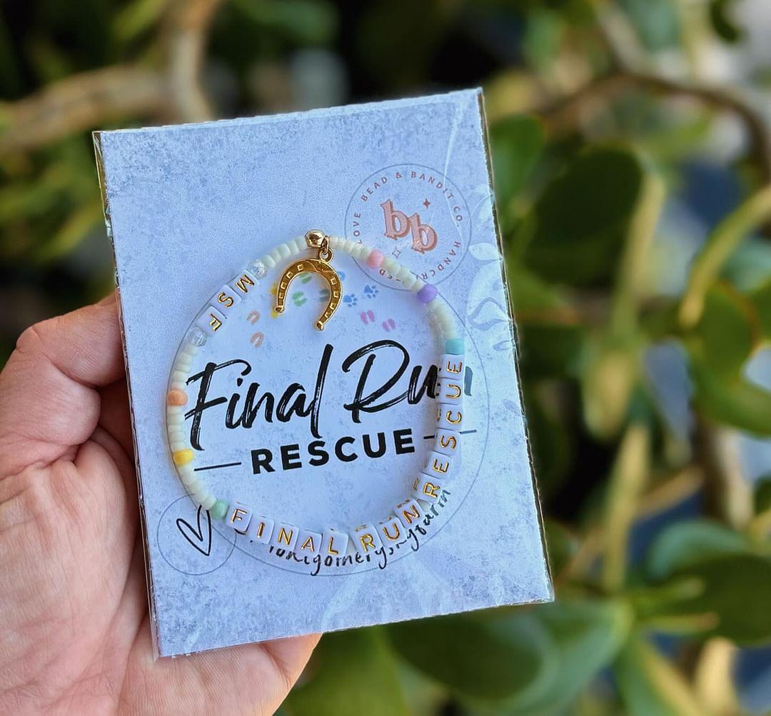 Final run rescue bracelet 🌈