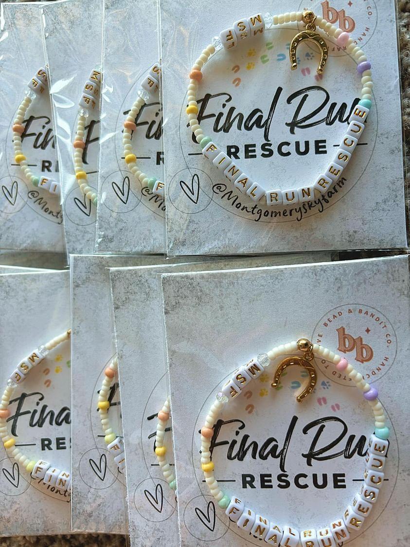 Final run rescue bracelet 🌈