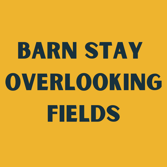 Barn Stay Overlooking Fields