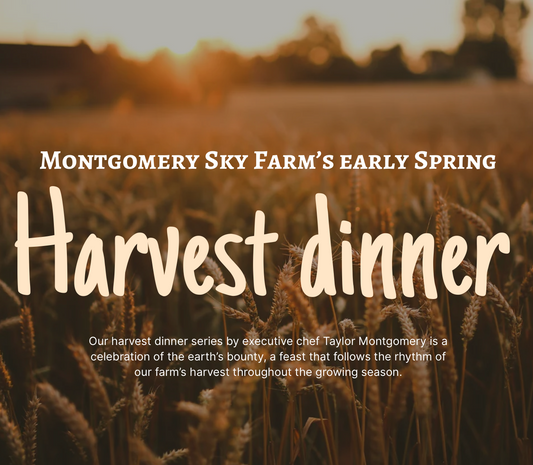 Early Spring harvest dinner- May 2026