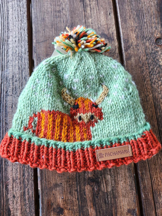 Highland cow beanie-Child