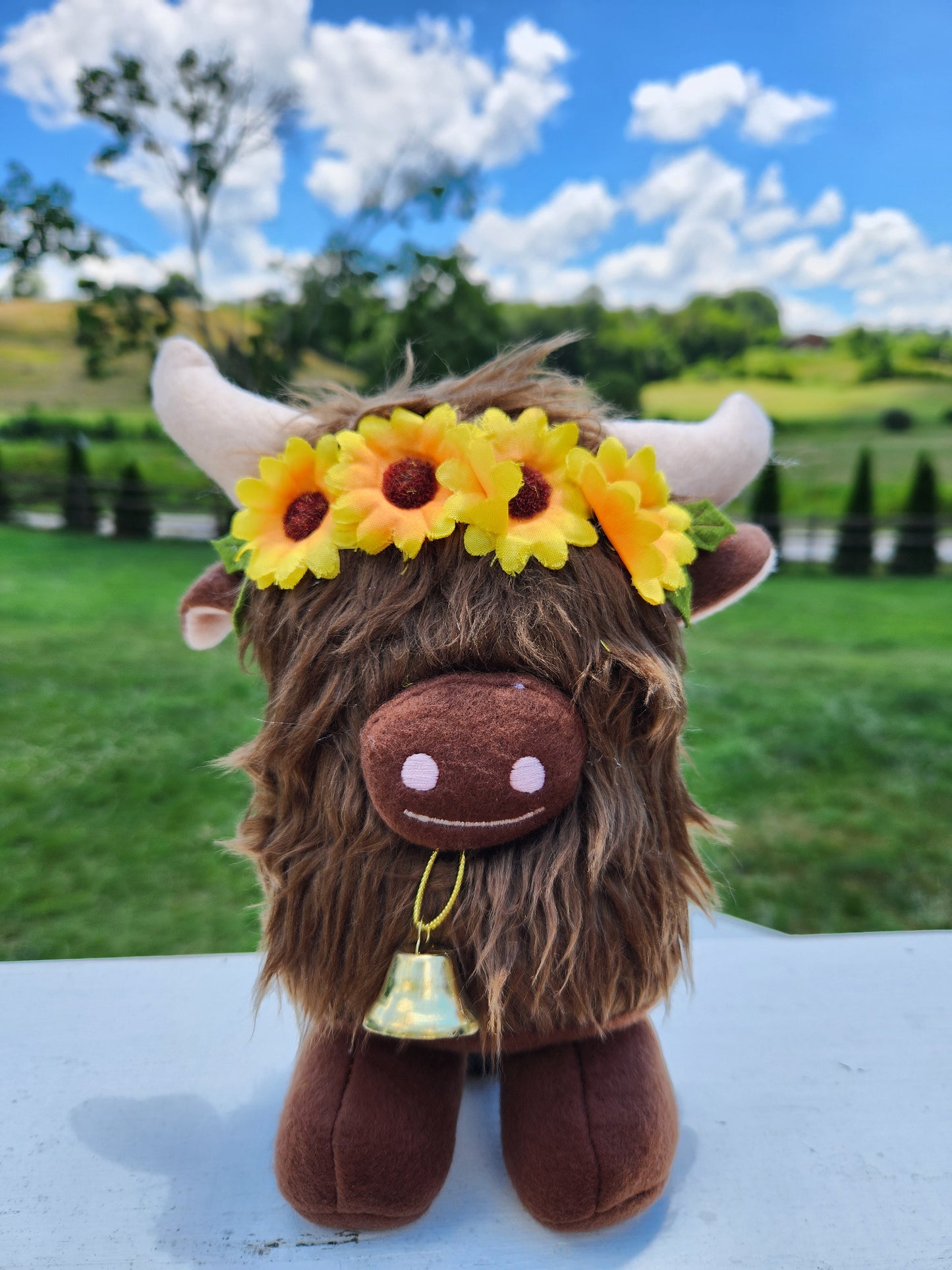 Highland cow plush