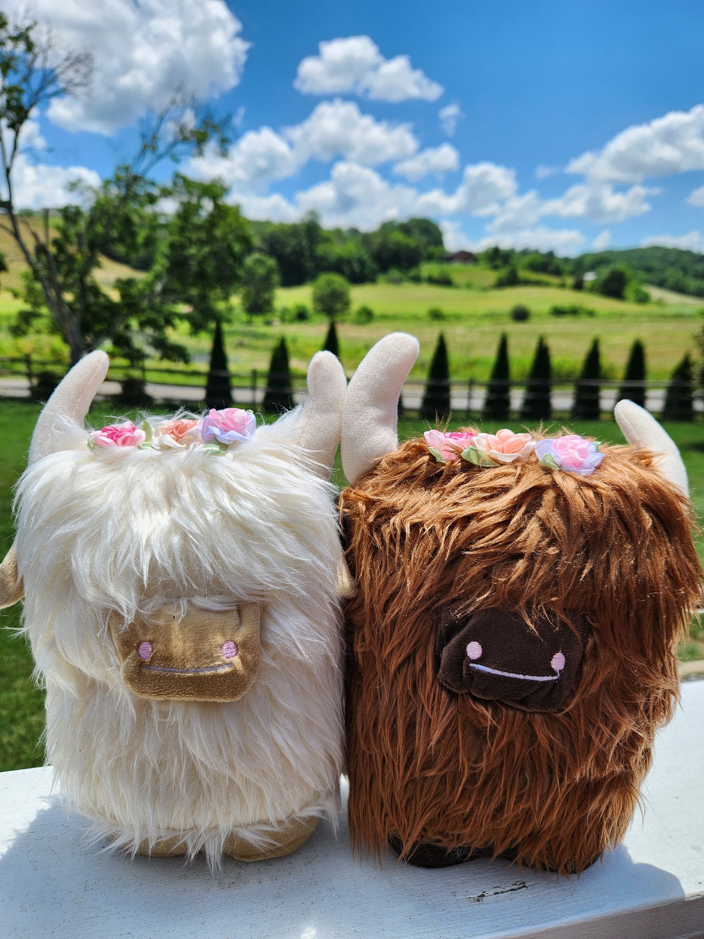 Highland cow plush