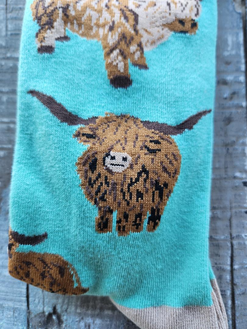 Farm animal socks