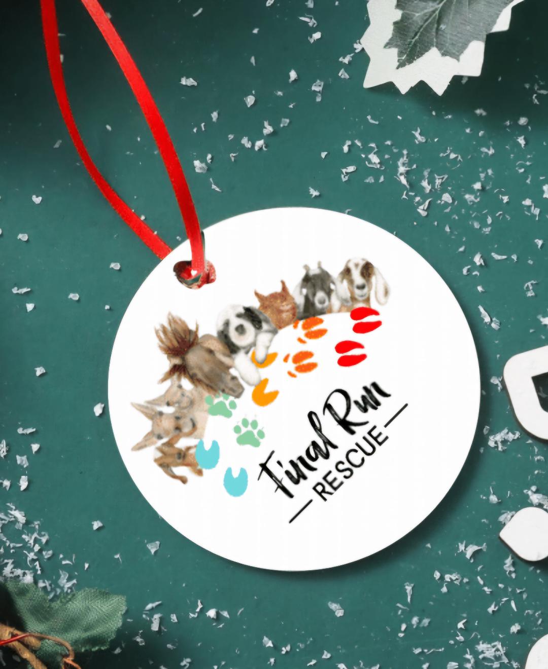 Final Run Rescue Annual Ornament: A Tribute to Rescue Animals